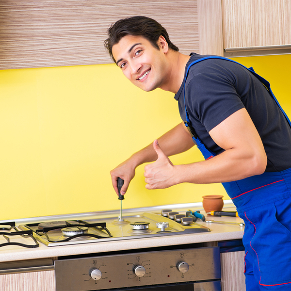 can you provide references from satisfied stove repair customers in Hooverson Heights